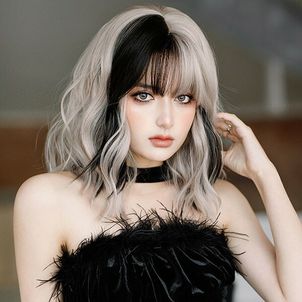 FONTANE グレー ショート　ウィッグ　フル dp127x1_1.jpg