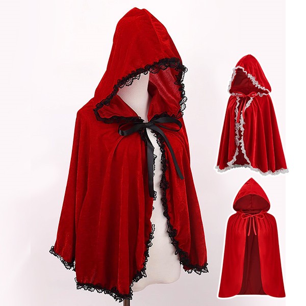 ロング マント 180cm 150cm フード有り 赤ずきん コスプレ 魔法使い