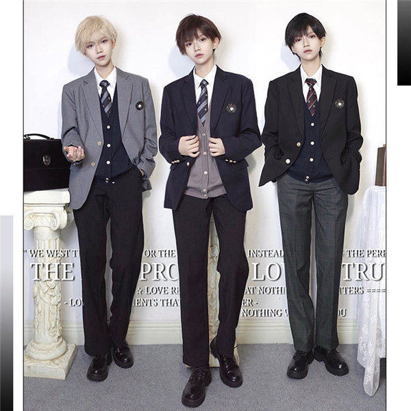 送料無料 卒業式 スーツ 男の子 おしゃれ 男の子スーツ 入学式スーツ レンタル ゆったりサイズ jk 学生服 無地 コート 上下セット男子高生制服 フォーマル スーツジャケット 発表会 制服 長袖 コスプレ衣装 大きいサイズありdg033zb｜イツモストア -itsumostore-