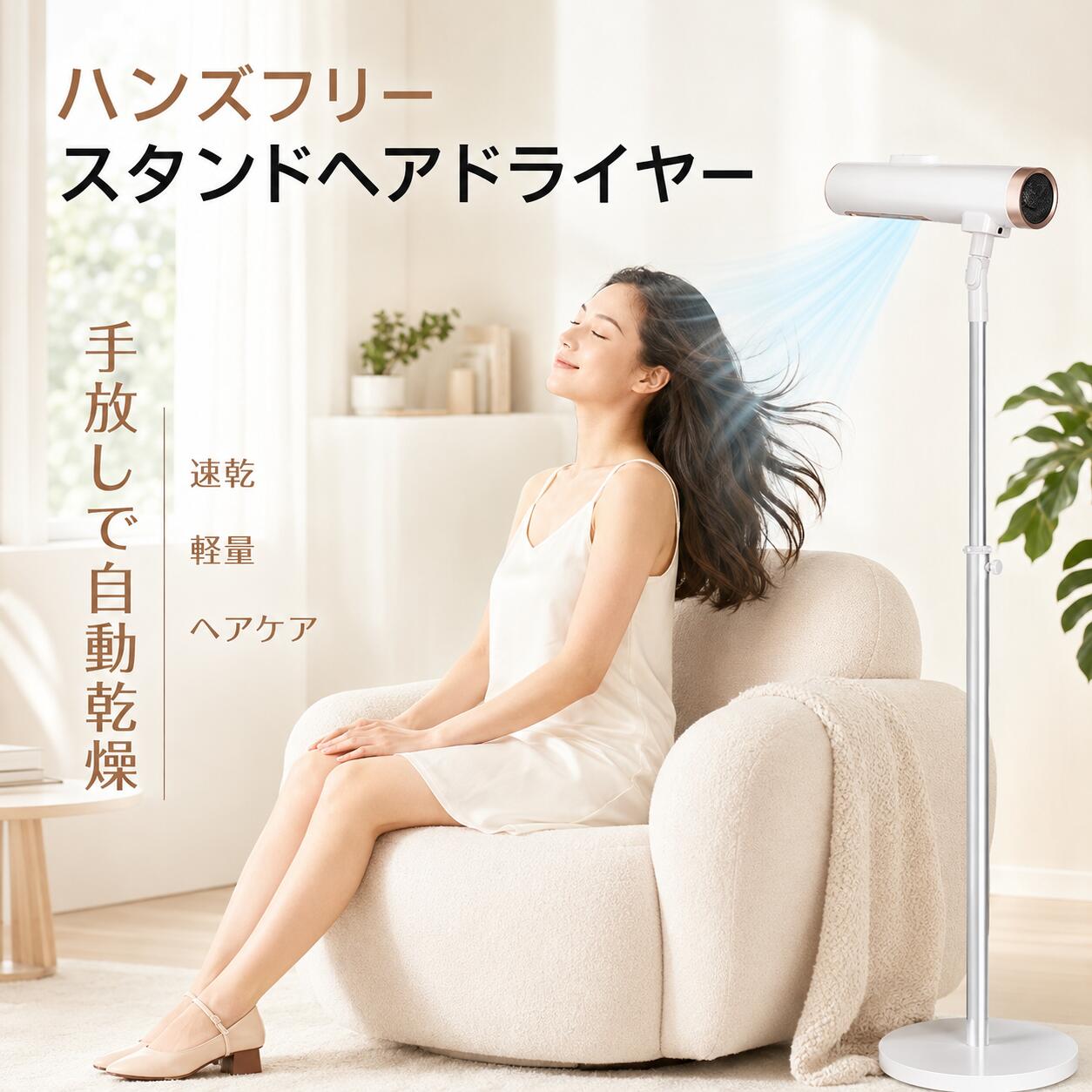 「6/7制限事項 百貨店SALE特価」クーポン券で8982 照明ランプドライヤー ハンズフリー いけ図々しい量 さし引くイオン ダブル送風 温風冷風  高さ合わせる 熱する押しとどめる 美髪 愛玩動物用 即日送りとどける 貨物輸送無料