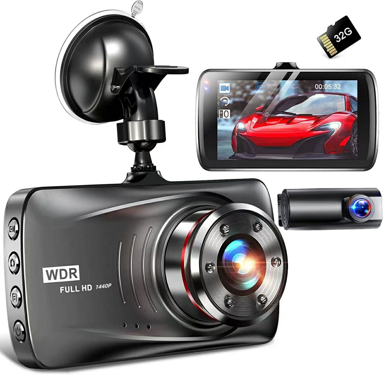 楽天市場】【ランキング2位 複数達成】ドライブレコーダー 前後カメラ