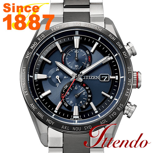 最安値挑戦 楽天市場 シチズン アテッサ Citizen Attesa At8186 51l メンズ 腕時計 エコ ドライブ電波時計 Act Line 一天堂 楽天市場店 送料込 Erieshoresag Org