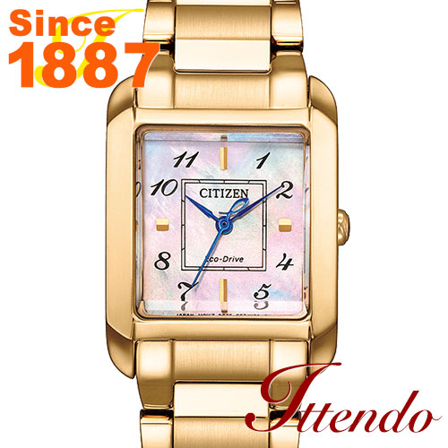 シチズン エル CITIZEN L EW5603-89Y レディース 腕時計 エコ・ドライブ SQUARE Collection｜一天堂 店 31,460円