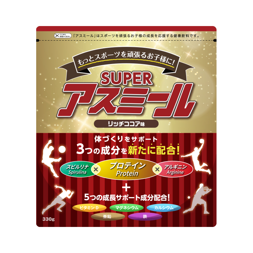 楽天市場】【メーカー公式】成長期栄養飲料 Superアスミール（リッチ 