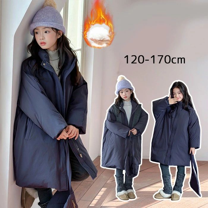 アウター 子供服 防寒 女の子 子供 中綿コート キッズ 冬着 ベビー服 可愛い 軽量 防寒対策卒園式 入学式 結婚式 発表会 パーティー 七五三 お誕生日 プレゼント かわいい ネイビー 120 130 140 150 160 170  mc039zbzbm3