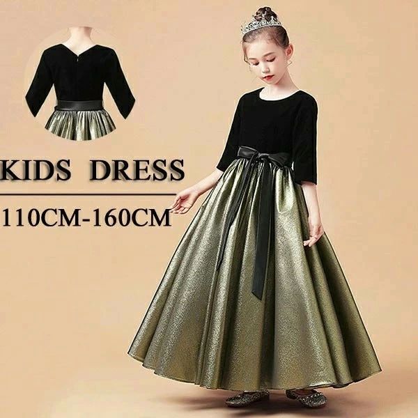 洋琴告げ知らせる会 お召しもの 中学生 衣裳 御坊っちゃんお召しもの 七五三 キッズドレス 小わっぱお召しもの 五分袖 愛くるしい 内親王 天鵞絨 雅びやか 御嬢さん 華燭の典 フォーマル 成年者っぽい 生まれ落ちる日 太陽面爆発スコート 150 160 力くらべお召しもの ロング丈 かき鳴らす会 地方検事010sasam3 キッズファッション-キッズ・ベビー・マタニティ