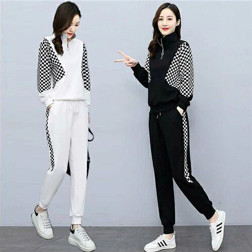 ジャージ 上下セット レディース ジャージ セットアップ 女の子 おしゃれ 上下 2点 スウェット 長袖 春 秋 冬 セットアップ 可愛い 大きいサイズ ルームウェア 部屋着 トップス ゆったり ジョギング ヨガ 運動着 ダンス アウトドア 体操 通学 旅行 散歩 薄手 黒 白