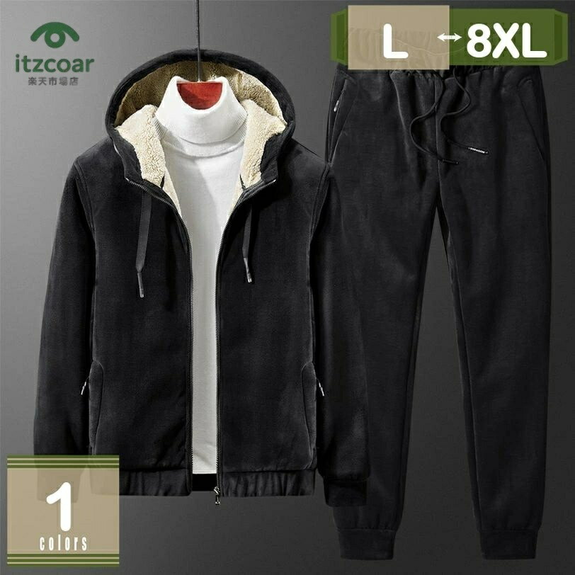 ジャージ メンズ 上下セット スウェット セットアップ スエット上下 メンズ スウェットセットアップ ボアコート スウェット 裏起毛 上下 セットアップ メンズ 冬 上下セット 裏ボア 厚手 フード付 超暖 裏毛 パーカー スウェットパンツ mysco