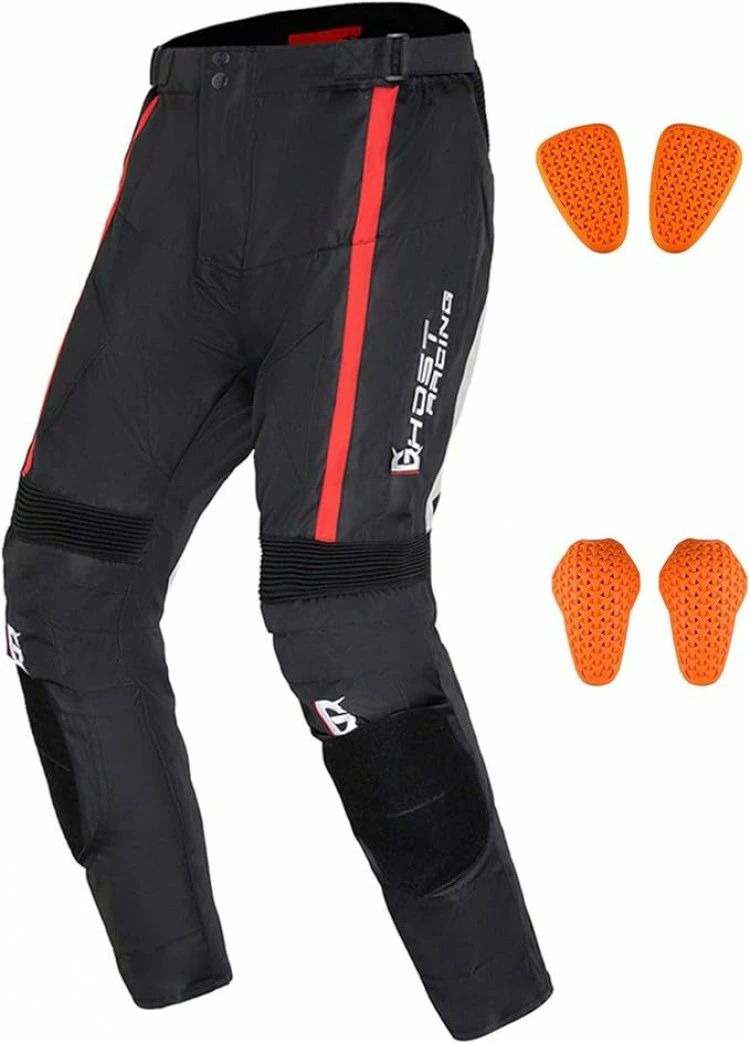 メンズバイク用パンツ 冬用 ライディングパンツ 防寒インナー付き ライダースパンツ ツーリングパンツ 防 春夏秋冬 プロテクター