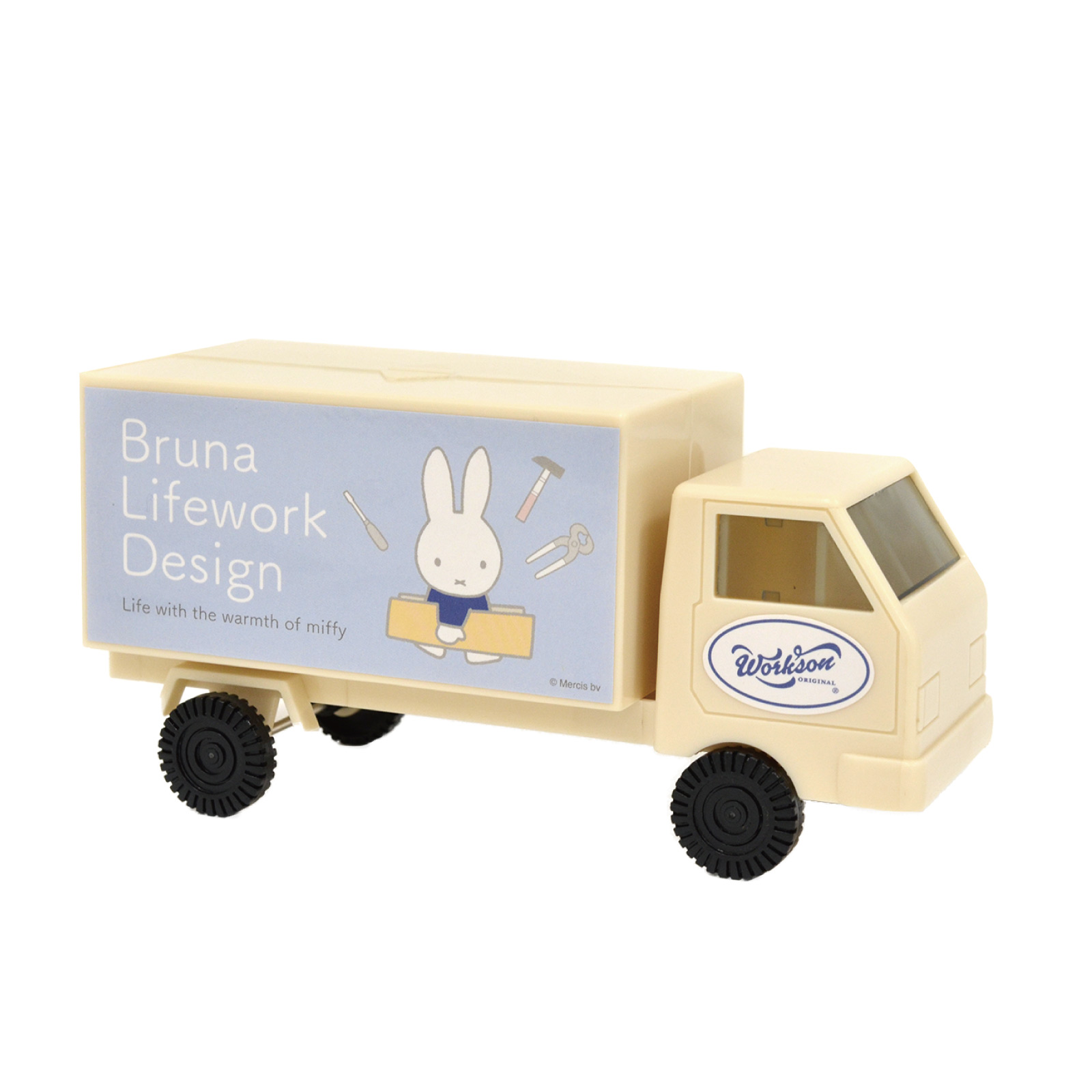 飾って可愛い miffy トラック型ツールボックス ミッフィー ドライバー BOX 可愛い 工具 新しい