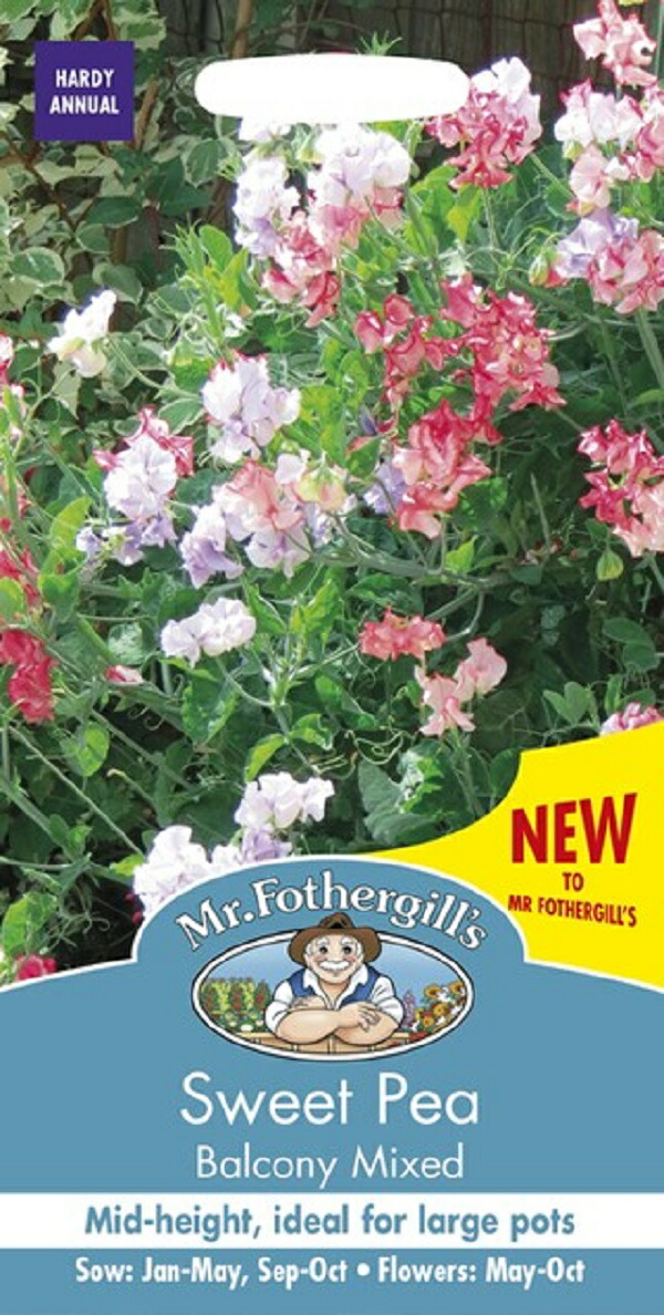 194円 最大66%OFFクーポン 輸入種子 Mr.Fothergill#039;s Seeds Sweet Pea