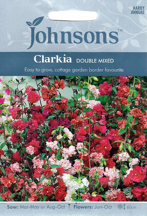 楽天市場 輸入種子 Johnsons Seeds Clarkia Double Mixed クラーキア ダブル ミックス ジョンソンズシード Ivy