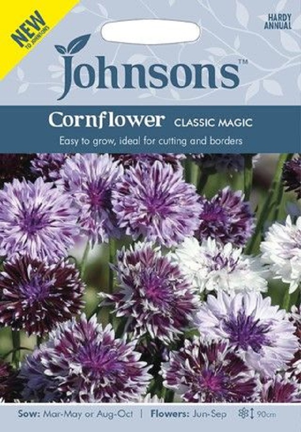 楽天市場 輸入種子 Johnsons Seeds Cornflower Classlc Magic コーンフラワー 矢車菊 クラシック マジック ジョンソンズシード Ivy