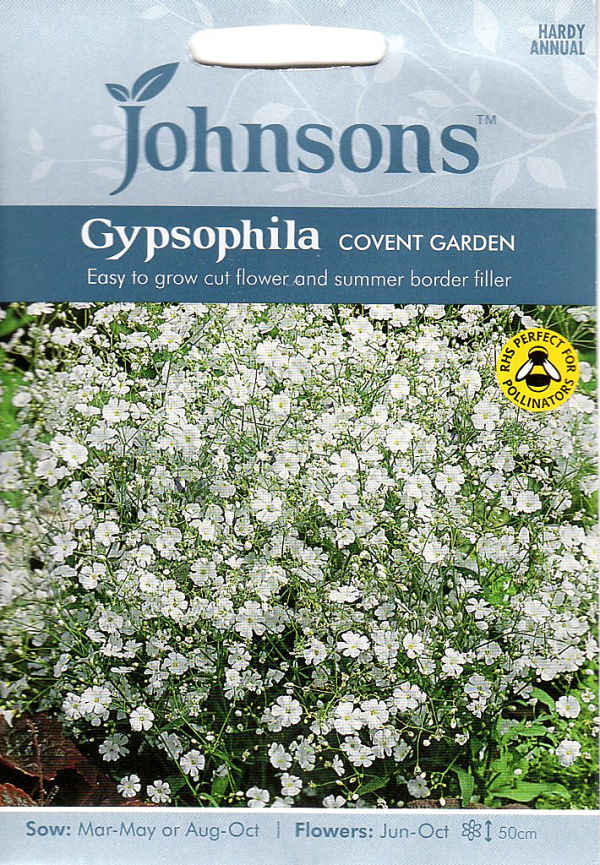 楽天市場 輸入種子 Johnsons Seeds Gypsophila Covent Garden ジプソフィラ かすみ草 コベント ガーデン ジョンソンズシード Ivy