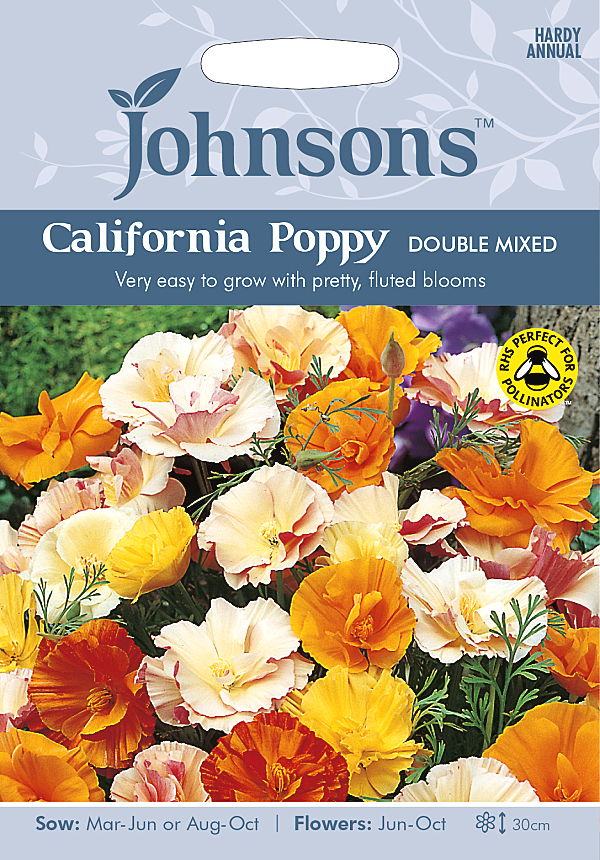 楽天市場 輸入種子 Johnsons Seeds Californian Poppy Eschscholzia Double Mixed カリフォルニアポピー エスコルシア ダブル ミックス ジョンソンズシード Ivy