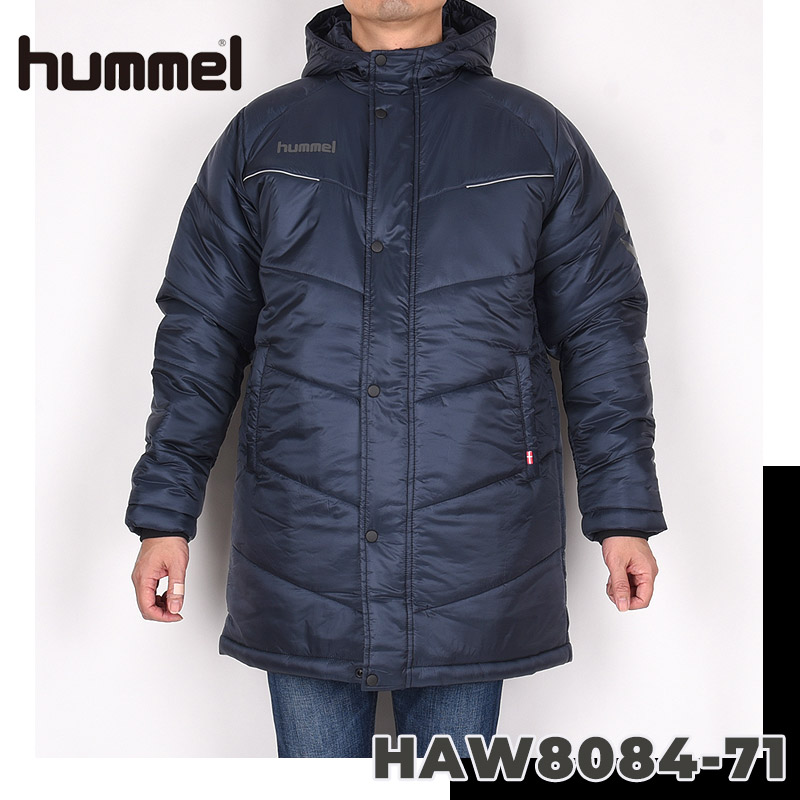 ヒュンメル Hummel 71 90 Haw8084 カジュアル スポーツ ネイビー パデッドハーフコート ブラック メンズ レジャー 中綿コート 運動 Sale 70 Off メンズ