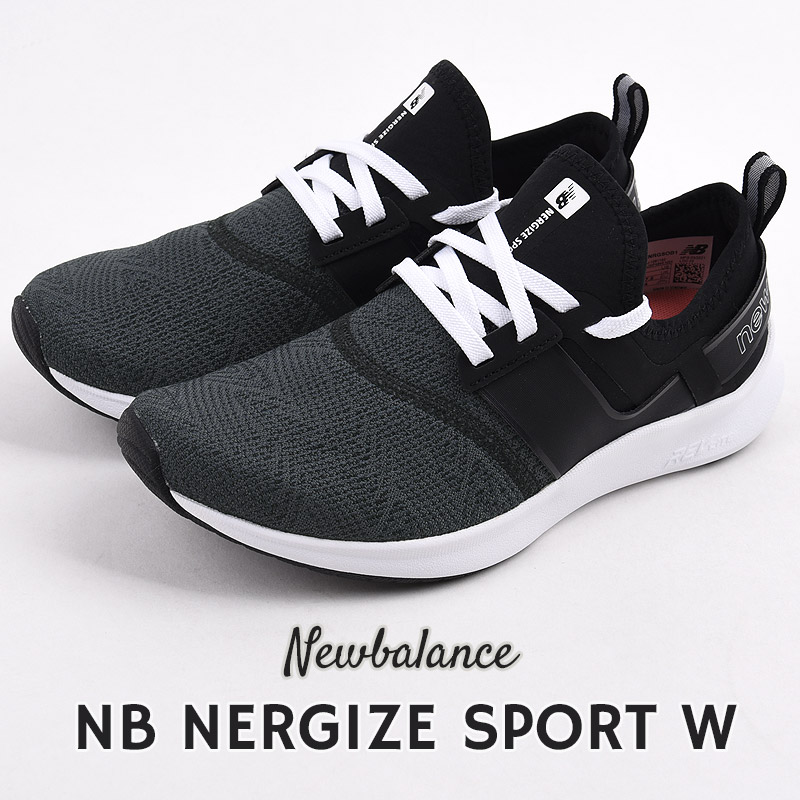 楽天市場 ニューバランス Newbalance レディース スニーカー スリッポン シューズ 靴 女性 スポーツ 運動 カジュアル Nb Nergize Sport W Ob1 黒 Ivy Casual