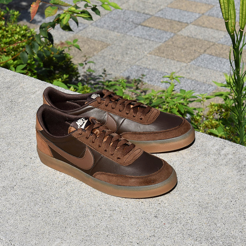 【4/4 20時～期間限定】全商品5%OFFクーポン発行 ナイキ メンズ スニーカー レトロ nike カジュアル シューズ 靴 ファッション ストリート おしゃれ スポーツ キルショット 2 レザー IB4504 237 茶