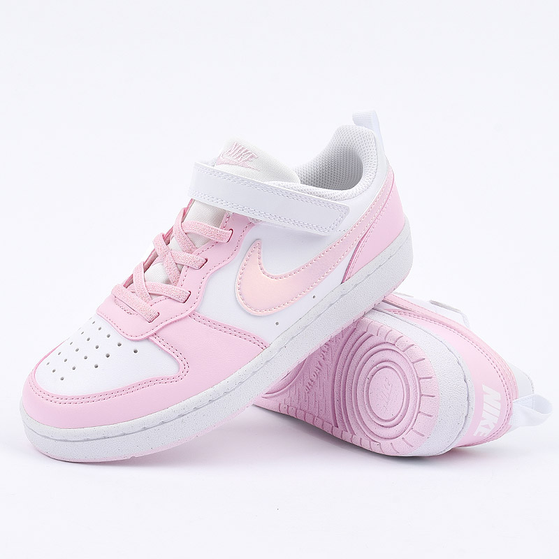 ナイキ nike スニーカー ローカット シューズ 靴 キッズ カジュアル ファッション ジュニア スポーツ 運動 子供 コート ボロー LOW リクラフト PS DV5457 105 白 4,505円