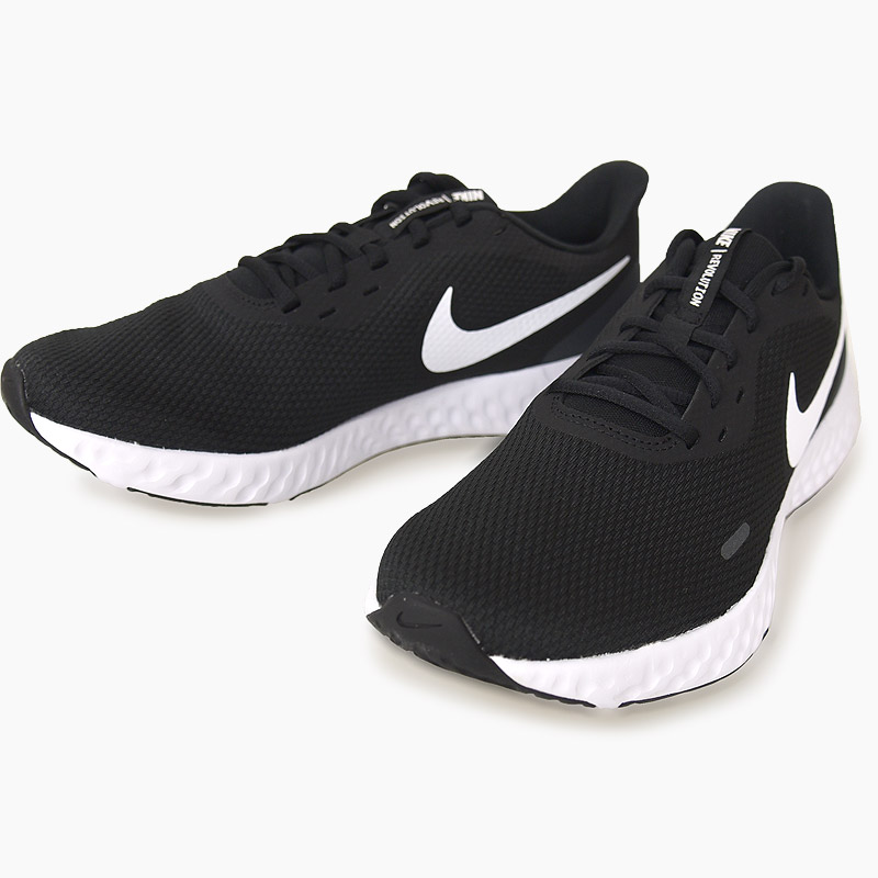楽天市場 ナイキ Nike スニーカー メンズ シューズ ローカット 靴 スポーツ レボリューション 5 Revolution 5 Bq34 002 黒 Ivy Casual