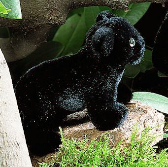 楽天市場 ケーセン ぬいぐるみ Kosen パンサー 黒ヒョウ の子 16cm Rangi Black Panther Baby リアル 動物 テディベア専門店 アイビールーム