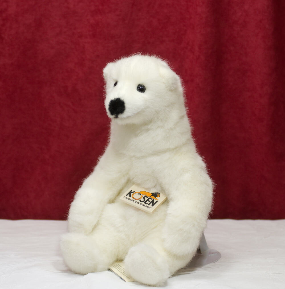 white polar bear teddy