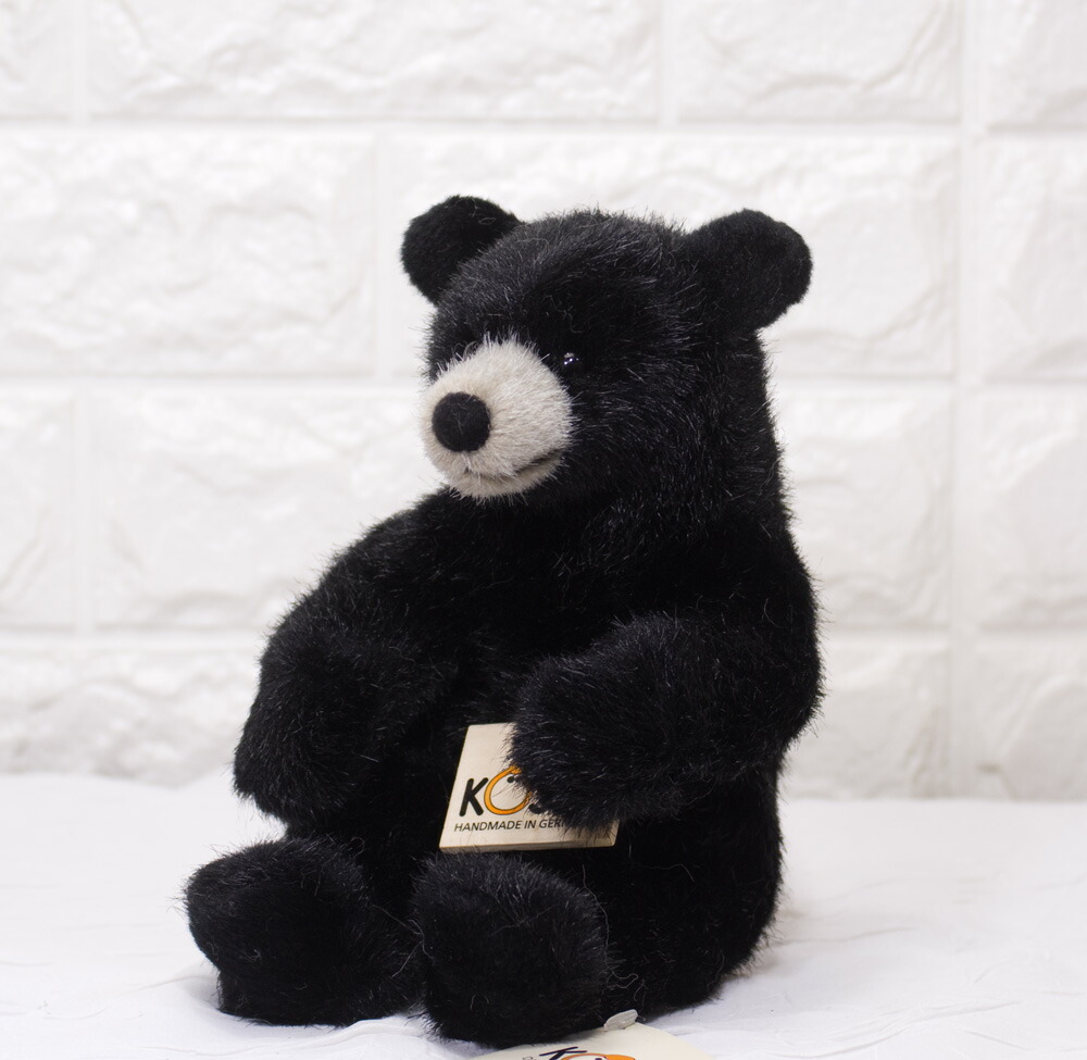 ケーセン ぬいぐるみ Kosen ネグロベア 小僮 Black Bear Young 26cm クマ くま テディベア 真の 生体 Marchesoni Com Br