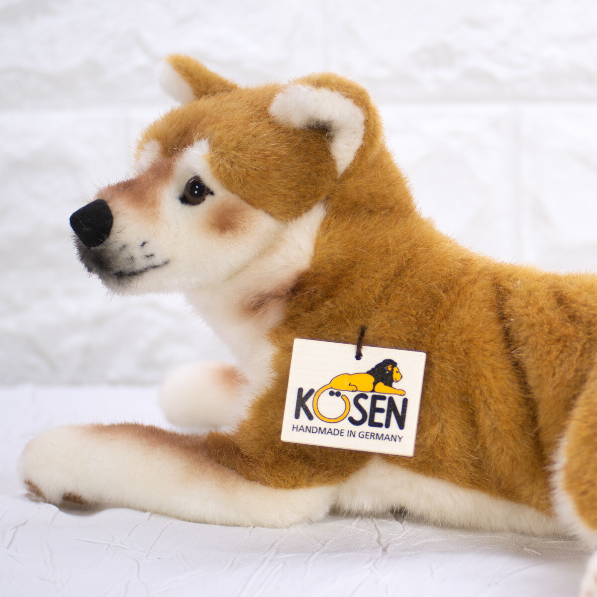 ケーセン ぬいぐるみ Kosen 柴犬 伏せ お腹ペレット詰めタイプ 33cm 犬 リアル 動物 Csg Com Py