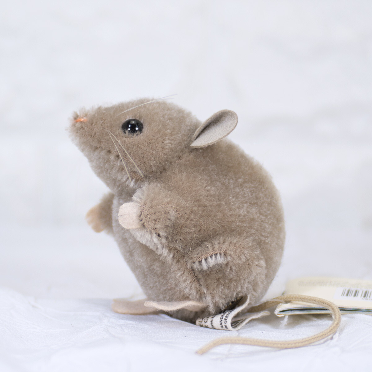 楽天市場 ケーセン ぬいぐるみ Kosen モヘア製 マウス ねずみ グレイ ブラウン 10cm Kosen Mouse リアル 動物 テディベア専門店 アイビールーム