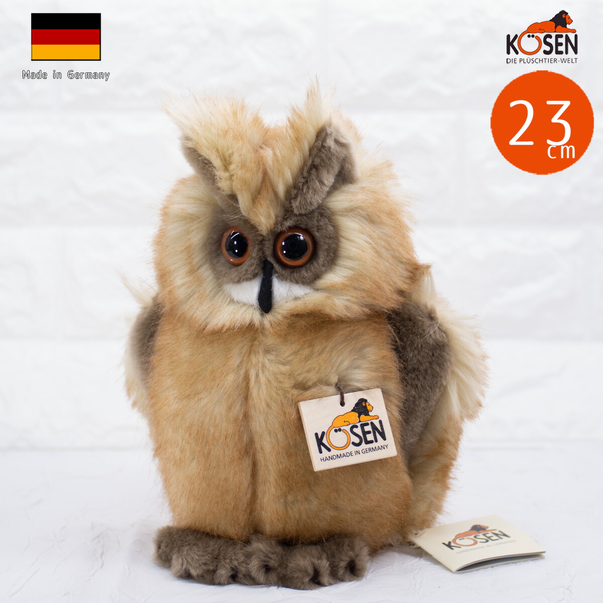 KOSEN ガチョウぬいぐるみ 楽天市場】ケーセン ぬいぐるみ kosen ガチョウ 茶 37cm Gray