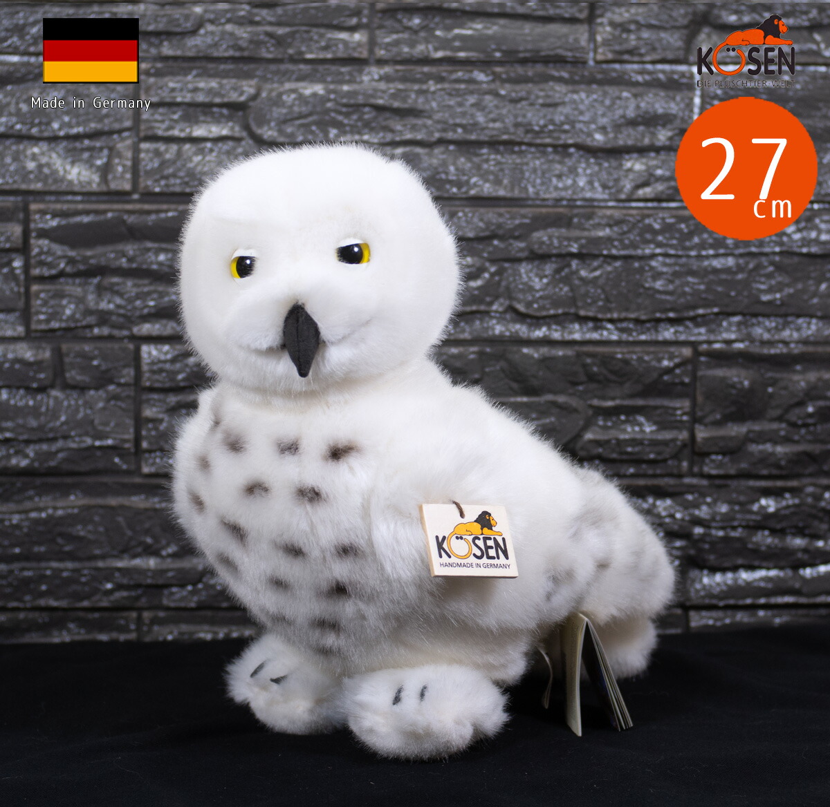 stuffed snow owl