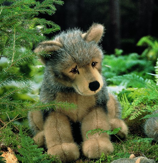 楽天市場】ケーセン ぬいぐるみ Kosen ホッキョクオオカミの子（立ち