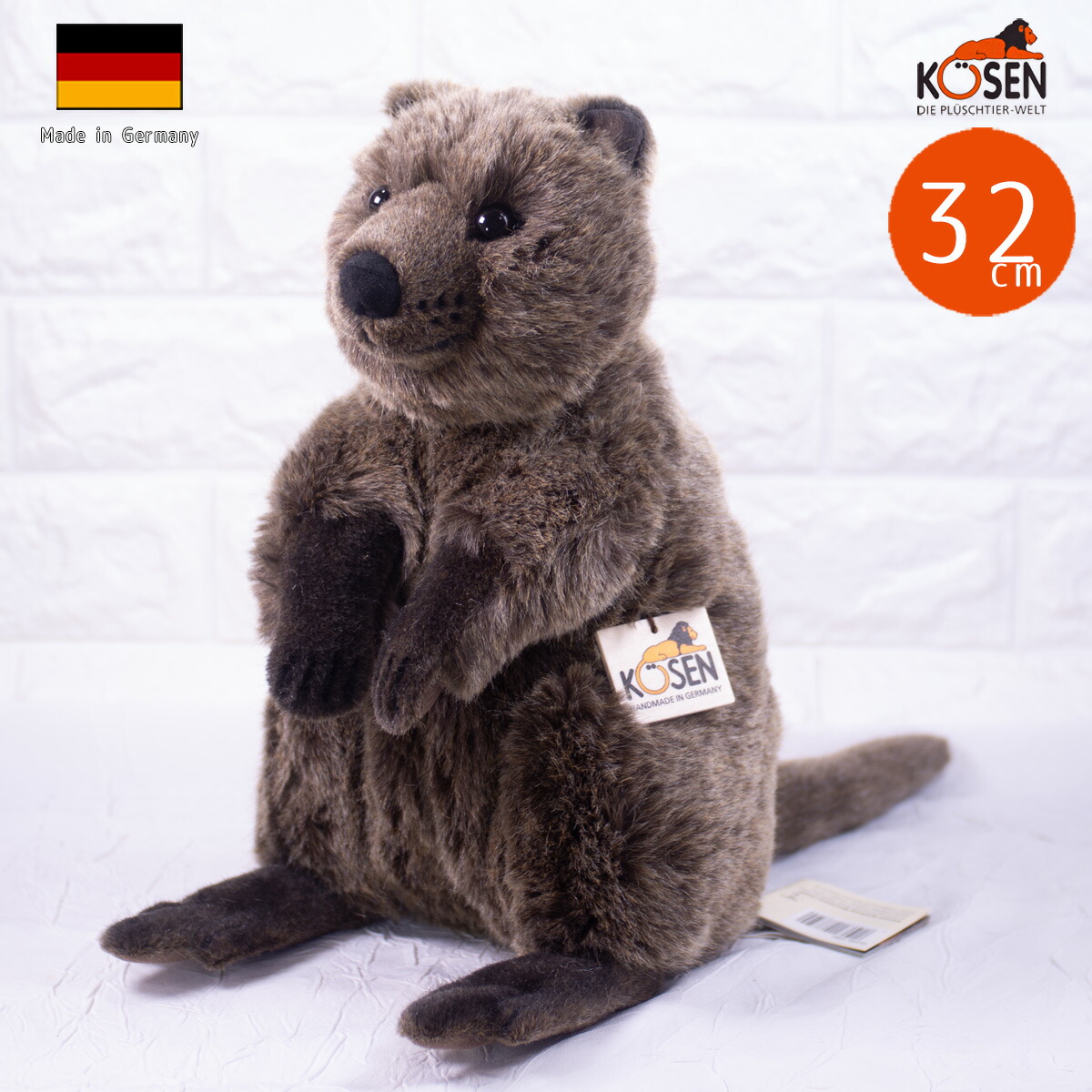 楽天市場】ケーセン ぬいぐるみ kosen カンガルー親子 32cm