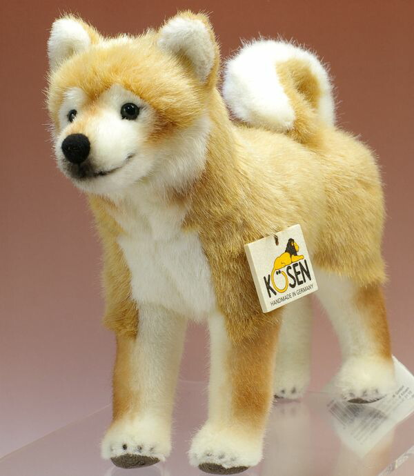 kosen 柴犬　ケーセン ぬいぐるみ shiba_1.jpg