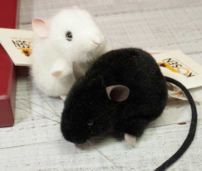 ケーセン ぬいぐるみ kosen ねずみ (マウス）10cm ネズミのぬいぐるみ
