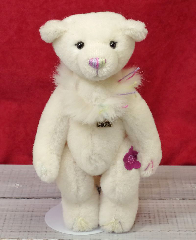 ケーセン ぬいぐるみ kosen レインボーテディベア Yoka 22cm KOSEN（ケーセン社）｜テディベア専門店　アイビールーム