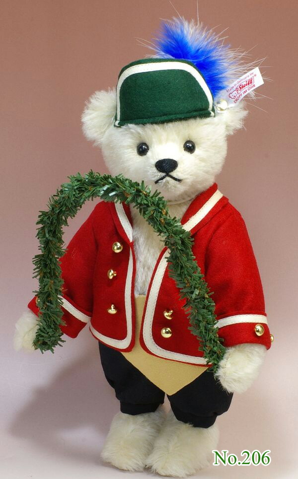 【新品】【値下げ】Steiff クリスマスラビット シュタイフ クリスマスラビット EAN007545 シュタイフ