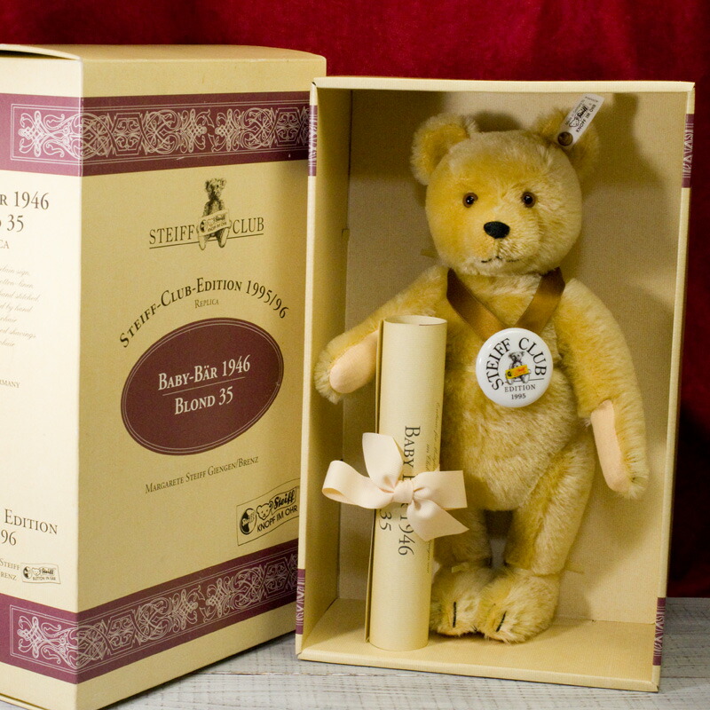 楽天市場】【2nd】ベイビーベア1946 □シュタイフ社テディベア
