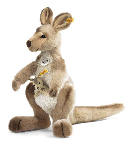【プレゼント✨カンガルーのカンゴと赤ちゃん】レア物 新品未開封 Steiff プレゼント✨カンガルーのカンゴと赤ちゃん】レア物 新品未開封