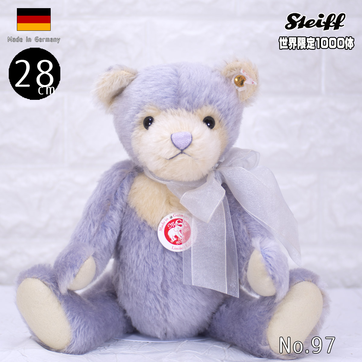 Steiff シュタイフクラブイベント2002限定テディベア ぬいぐるみ クリアランス売れ筋