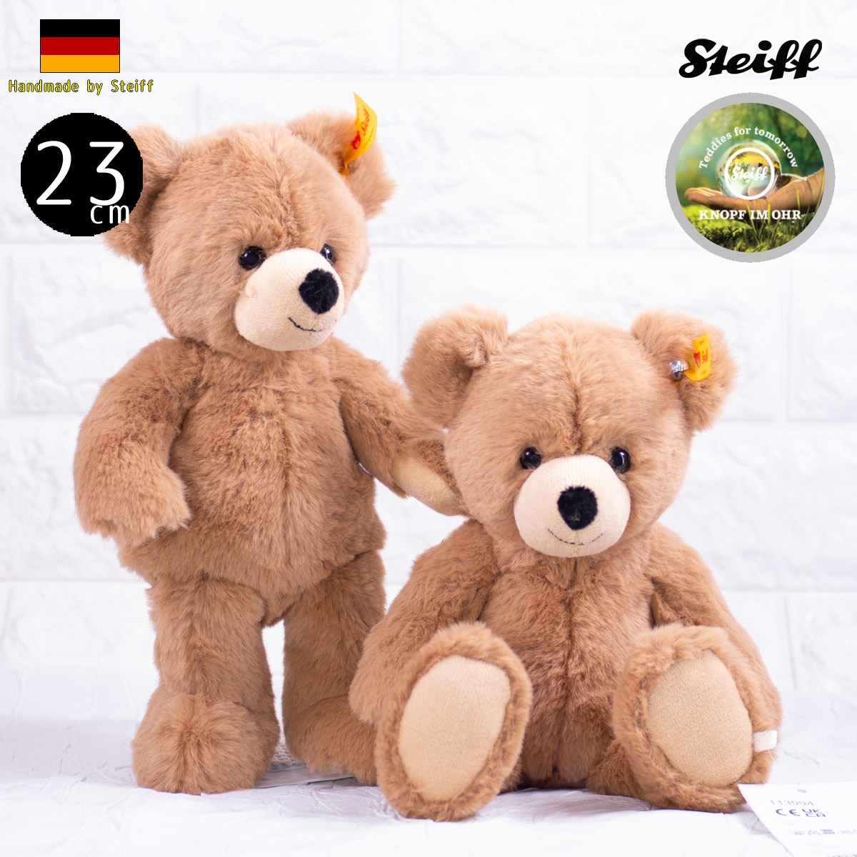 楽天市場】シュタイフ ハッピー テディベア 28cm Steiff Happy Teddy 