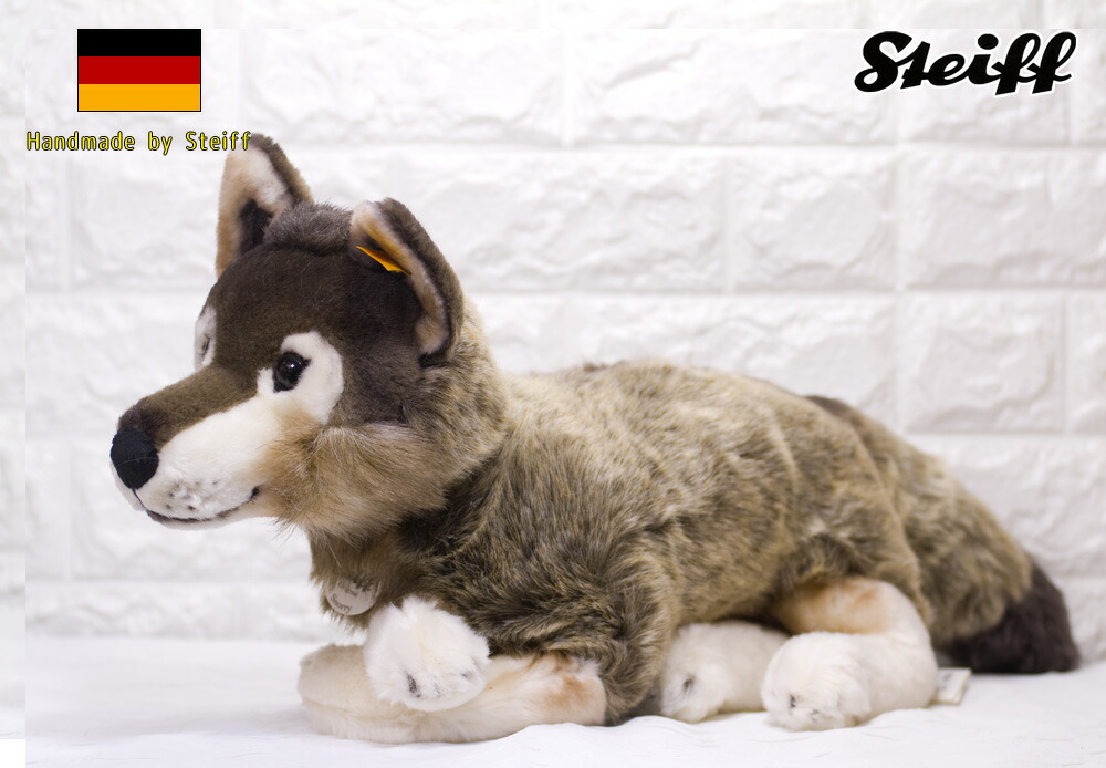 楽天市場 シュタイフ テディベア Steiff スノーリー ダングリング 狼 テディベア専門店 アイビールーム