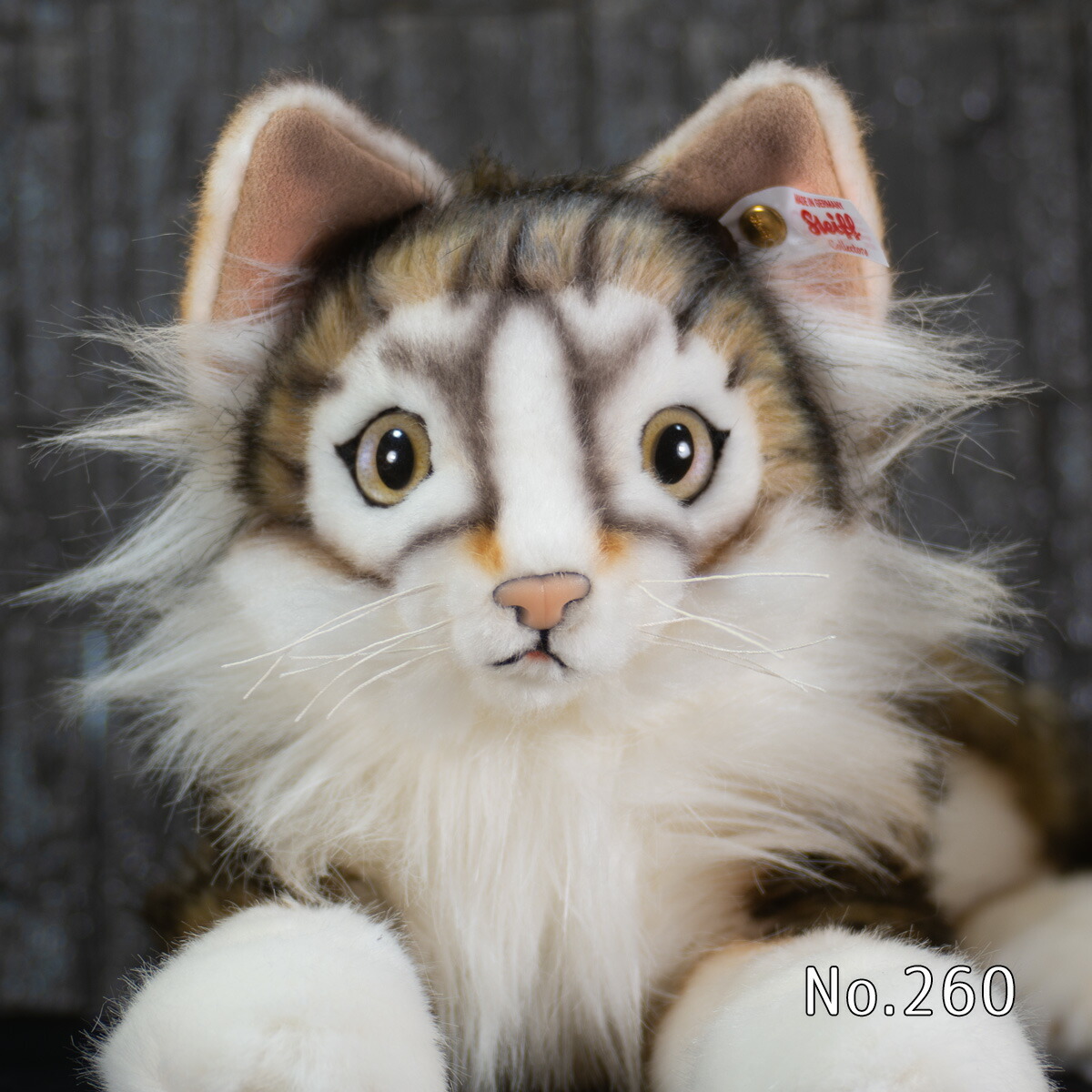 シュタイフ テディベア Steiff レズリー アン アイヴォリー 猫