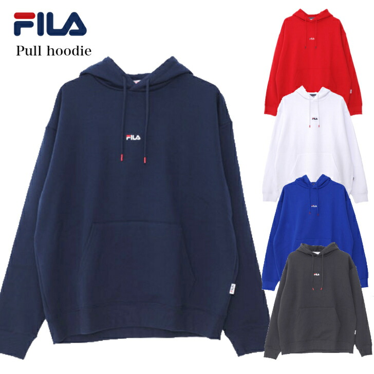 楽天市場】フィラ FILA パーカー プルパーカー 長袖 ロゴ メンズ