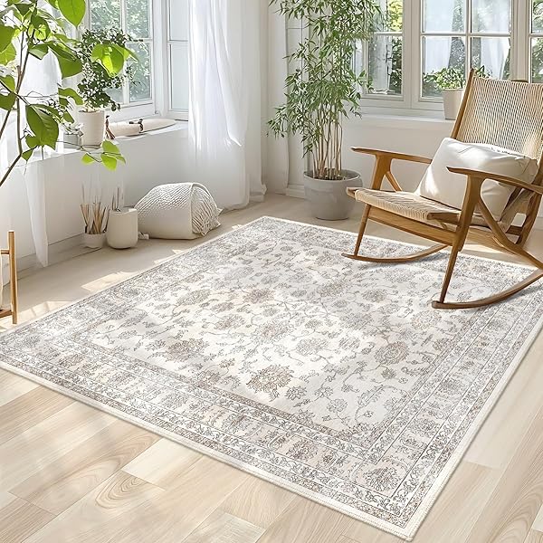 洗える イラン風 引っ敷き 190×190珊 2 畳 四角四面 花柄 駱駝 上滑り打ちきり 軽さ 夕ご飯 リビン