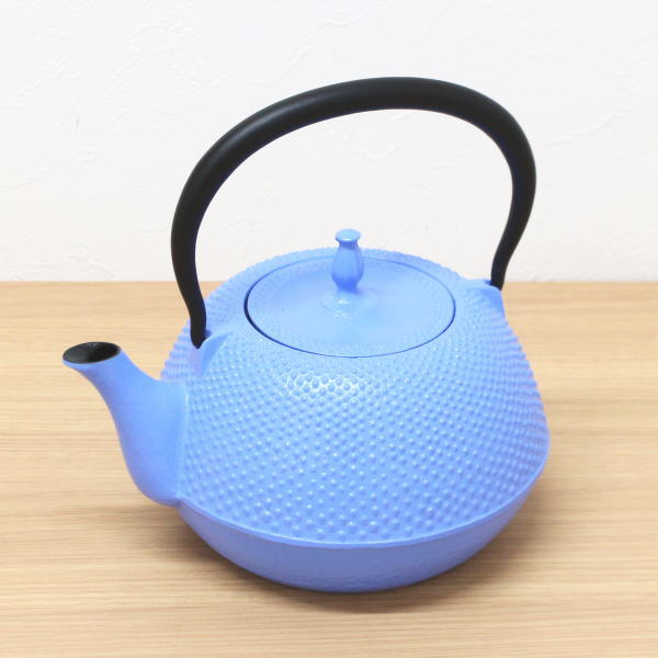 楽天市場】南部鉄器 鉄瓶 末広 アラレ 緑 1,200ml IH対応 岩手