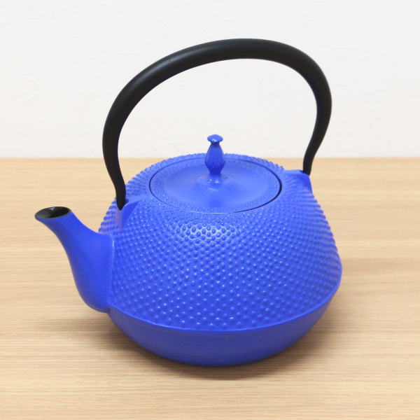 楽天市場】南部鉄器 鉄瓶 末広型 アラレ 緑 1,200ml IH対応 岩手 伝統