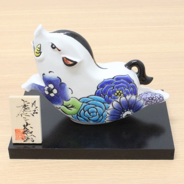 楽天市場】九谷焼 干支置物 長峰7.5号稲穂亥 盛 : 九谷陶芸 北山堂