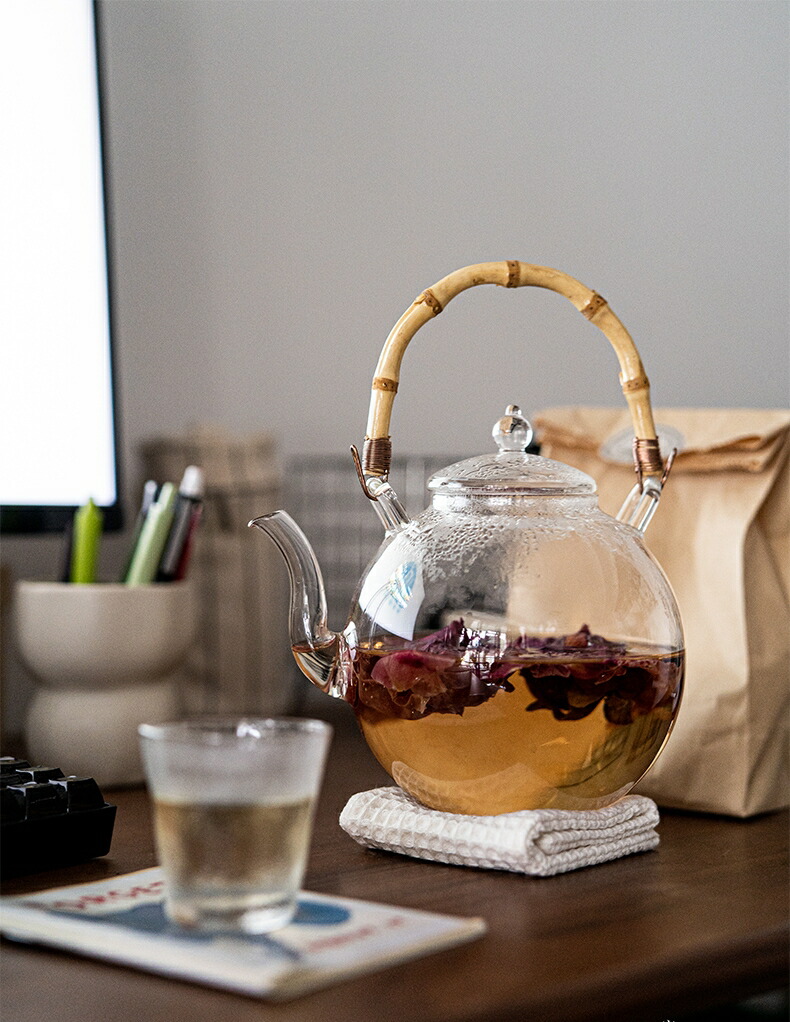 作家物　吹きガラス　お茶椀 2個セット 楽天市場】和茶急須 耐熱ガラス 創作工房 Craft-U 急須 ガラス