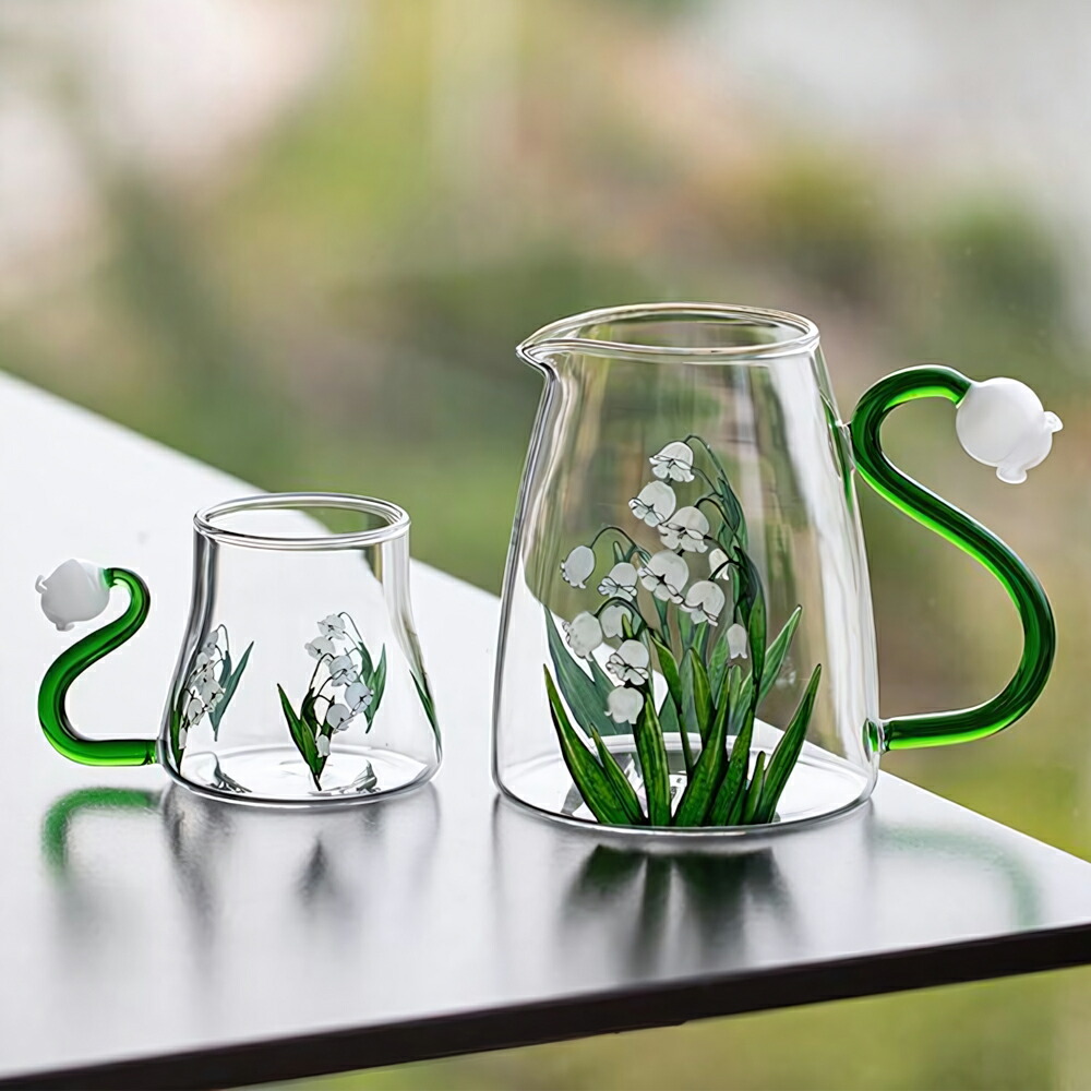 楽天市場】Souvenir Glass Art 耐熱ガラス ティーポット ガラス